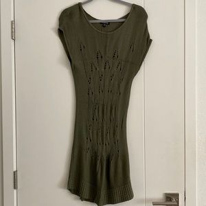 Olive Bebe Long Sweater or Sweater Dress